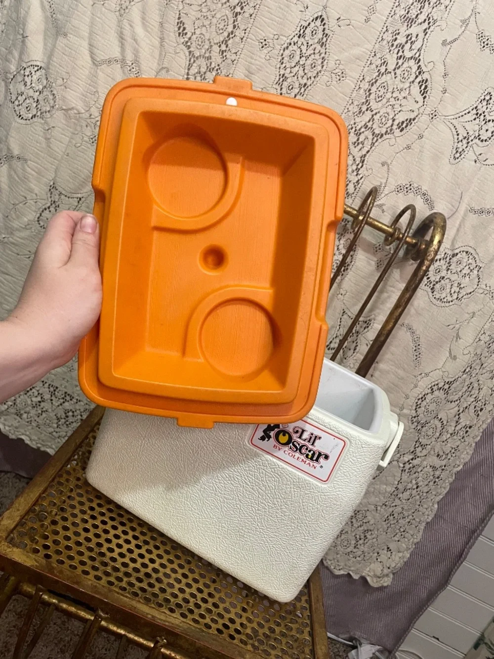 Coleman: Lil' Oscar vintage cooler